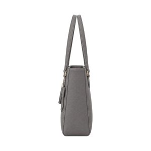 Alternative view of Nostra Faux Leather Tote Bag with Bow Detail and Tassel Accent